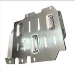 High- Silver Engine Cover Full Skid Plate Chassis Guard Board for Jeep Wrangler