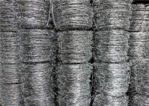 China Galvanized Security Barbed Wire Iowa Type Traditional Not Razor Type factory