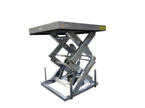 2ton Hydraulic Electric Stationary Scissor Lift Table High Lift Table with