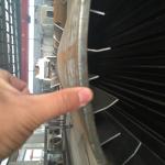 Continuous Industrial Roasting Machine For Sesame Seeds / Mung Bean / Soybean