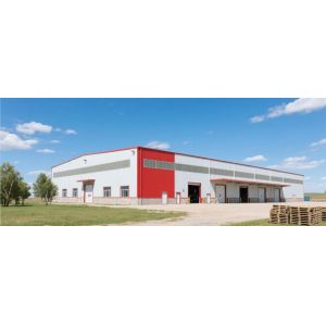 Eco-Friendly Spacious Prefab Warehouse Building Weather-Resistant