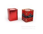 Food Grade Empty Round Coffee Can , Coffee Tin Box / Container For Tea , Coffee