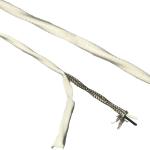 High Temperature FEP Insulation Jacket Twisted Shielded Cable Two Cores