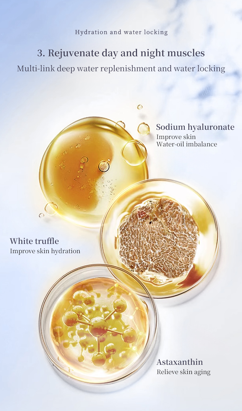 Factory Price Face Sheet Mask Astaxanthin Whitening Moisturizing White Truffle Serum Facial Mask Rose Face Mask