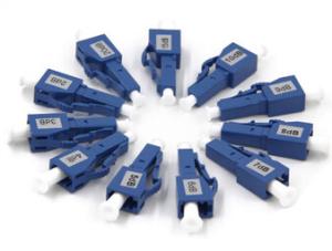 China Fixed Optical Attenuator 1dB 3dB 5dB 10dB 15dB LC Attenuator Male To Female fiber optic attenutor factory