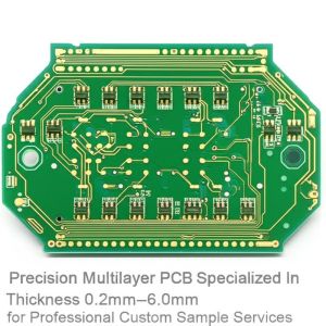 China precision Multilayer PCB Specialized In Thickness 0.2mm-6.0mm for Professional Custom Sample Services factory