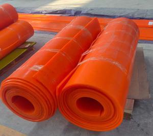China Transfer Point Casting Polyurethane Sheet PU Lining Sheet factory