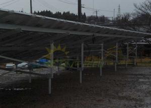China AS/NZS 1170 Anodized Finishing Solar Pv Racking factory