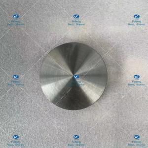 China Nonmagnetic Titanium Discs TA2 ATSM B381 Titanium Round Plate φ125*27 factory