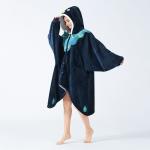 Pentagram Flannel Hoodie Blanket Colorful Cape Air Conditioning Custom Print