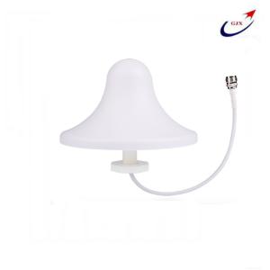 China Indoor 2.4g signal amplifier N Male Female White ABS Omni Wifi Ceiling Mount Wifi Antenna factory