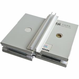 China Construction Insulation Cleanroom Panels 100mm 150mm Rock Wool Sandwich Panel factory