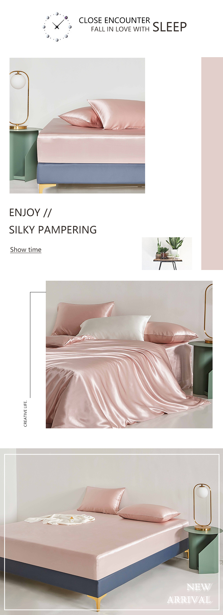 100% Pure Comforter Sets Bedding Luxury Silk Duvet Set for European and American Style