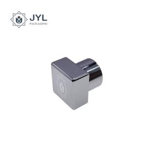 China Zamac Perfume bottle Cap Square Shape Public Mold Recyclable Material factory