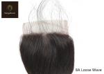 16inch Loose Wave Human Hair Bundles With Closure Shedding Free