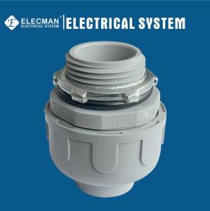 China Straight Nylon Liquid Tight Conduit Connector For Flexible Conduit factory