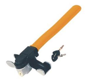 China Reliable Car Security Locks Telescopic Computer Key Steering Car Wheel Lock factory