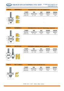 China STACKED STILE &amp; RAIL BIT-CLASSICAL factory