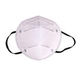 Black Color Folding FFP2 Mask Antibacterial For Textile / Industry
