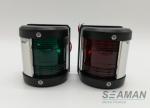 Plastic Small Boat LED Marine Navigation Lights Yacht Signal Light DC 12V