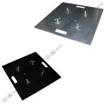 Aluminum Alloy Truss System Base Plate for Square Ground Support Structure