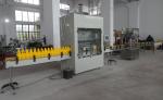 Automatic Linear Straight Bleach Thinner Bottle Filling Capping Labeling Packing