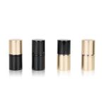 Mini Private Label Retractable Powder Brush Metal Handle Vegan Custom Cosmetic