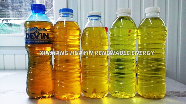 CE ISO Waste Oil Distillation Plant Waste Tyre Oil Recycling To Diesel