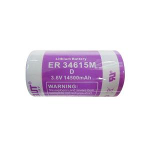 China ER34615m Lithium Battery Primary 14500mAh Li Socl2 3.6V Battery factory