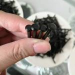 Strong Black Concrete Nails Mushroom Head 50mm Masonry Nails