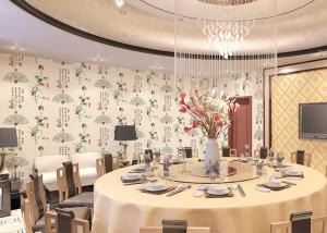 China Chinese Ancient Poetry And Bamboo Pattern Modern Removable Wallpaper , 0.53*10M factory