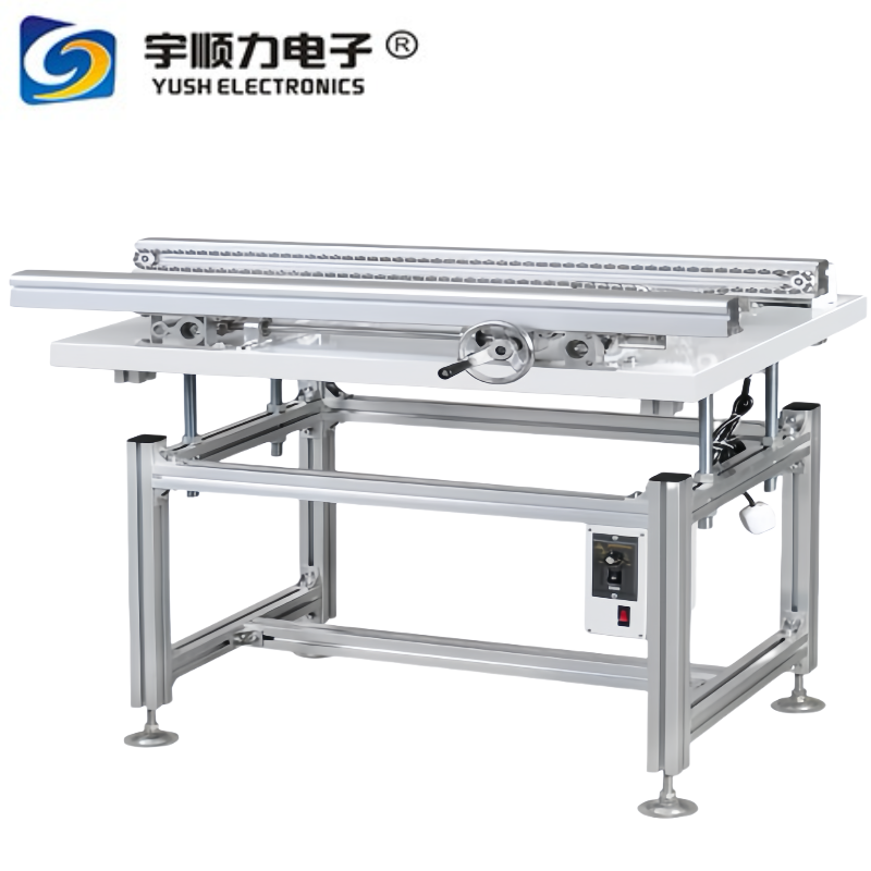 SMT Wave Solder In-Feed Conveyor System - Front View