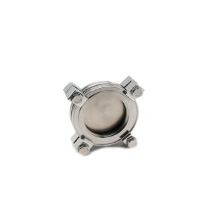 China Vacuum Pipe Fittings ISO Bored Blank Flange with Cap factory