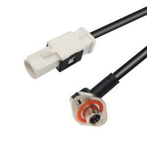 RF Reverse Camera FAKRA Cable Assembly To SMB Pigtail Jumper Practical