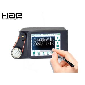 Professional Inkjet Coding Machine Continuous Mini Batch Code Printer For Expiry