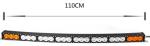 Super Bright 43 Inch Single Row Led Light Bar , 240W Off Road Light Bars For
