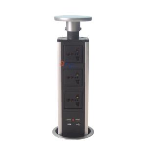 China Conference Room Retractable Pop Up Counter Outlet factory