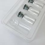 OEM/ODM Medical Plastic Packaging Insert Tray for 2ml Vial 0.5mm Thickness