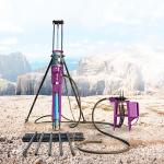 Hydraulic Borehole Mining Bucket Drilling Rig Pneumatic DTH Drilling Machine