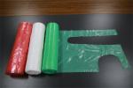 Colorful Disposable PE Aprons On Roll Packing , Plastic Cooking Aprons Light