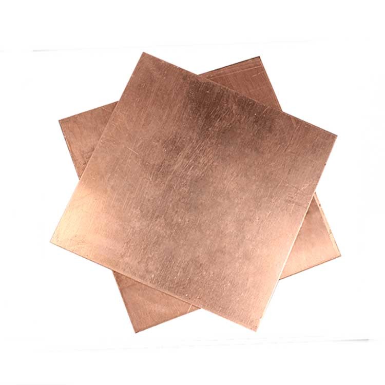 Nickel Pure Copper Plate Sheet Coil 10mm 20mm Thickness Cathode For Earthing