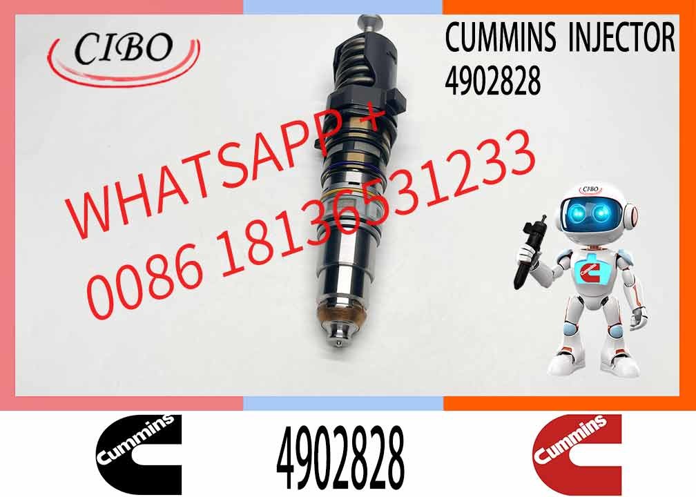 Genset Marine Mining Machinery Injector QSK23 QSK60 Diesel Engine Fuel Injector 4902827 4902828