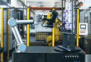 China UR5 Universal Robots Cobot With 3D Scanner As Automated 3D Measurement Station factory
