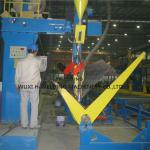 T / H Beam Production Line Transportation 60 Degree Hydraulic Overturning Rack