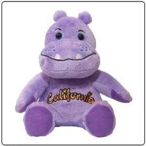 China Sitting Pose Purple Hippo Plush Toys factory
