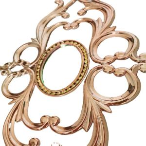 China Luxury Diamond ABS Double Glazing Georgian Bars Flower factory