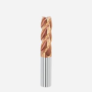 China 10mm Dia 10*25*10*75 TiAISiN Coated 4 Flat Flutes Carbide Square End Mill For Carbon Steel Alloy Steel Cast Iron factory