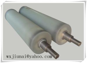 China Erosion Resistant conveyor belt rollers , Aging Resistant Pu roller factory