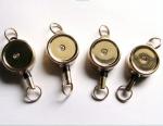 Eco Friendly Carabiner Retractable Badge Holder With Abs Material