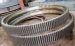 M200 Max 50T Ring Mill Girth Gear Cement rotary kiln girth gear and spur gear
